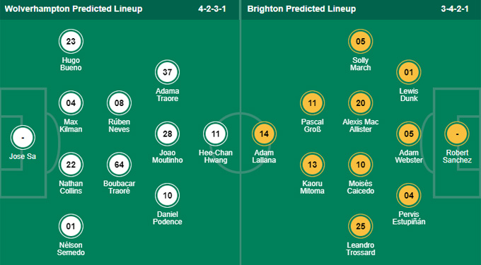 Link trực tiếp Wolves vs Brighton, 22h00 ngày 5/11, Ngoại hạng Anh 2022/23 - Ảnh 3