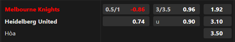 Nhận định Melbourne Knights vs Heidelberg United, 16h30 ngày 14/9: Kèo dưới sáng giá - Ảnh 2
