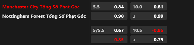 Soi k&egrave;o phạt g&oacute;c Man City vs Nottingham, 21h00 ng&agrave;y 23/9 - Ảnh 1