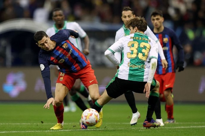 Link trực tiếp Real Betis vs Barcelona, 03h00 ngày 2/2, La Liga