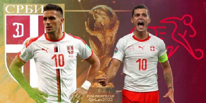 Link trực tiếp Serbia vs Thụy Sỹ, 02h00 ngày 3/12, World Cup 2022