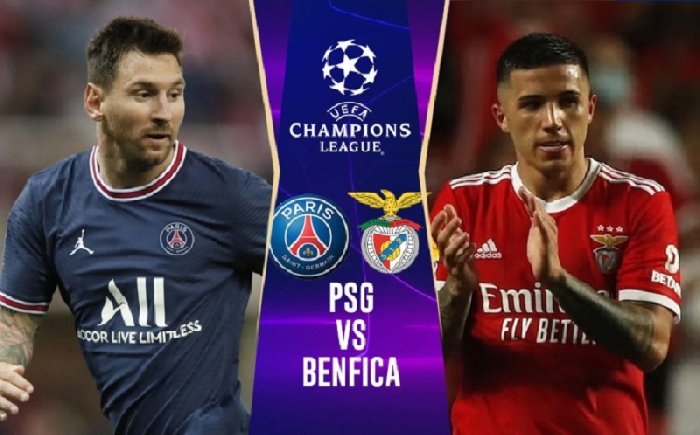 Link trực tiếp PSG vs Benfica, 2h ngày 12/10, Champions League 2022/23