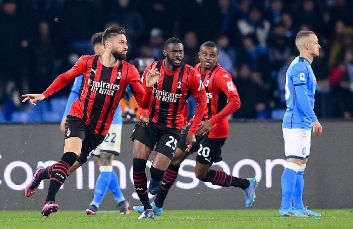 Link trực tiếp Napoli vs AC Milan, 02h00 ngày 19/4, Champions League