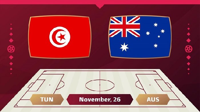 Soi tỷ lệ kèo thẻ vàng Tunisia vs Australia, 17h00 ngày 26/11