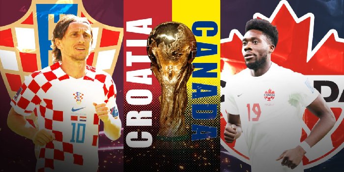 Link trực tiếp Croatia vs Canada, 23h00 ngày 27/11, World Cup 2022