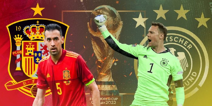 Link trực tiếp Tây Ban Nha vs Đức, 02h00 ngày 28/11, World Cup 2022