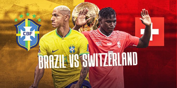 Link trực tiếp Brazil vs Thụy Sỹ, 23h00 ngày 28/11, World Cup 2022